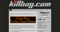 Desktop Screenshot of killboy.com